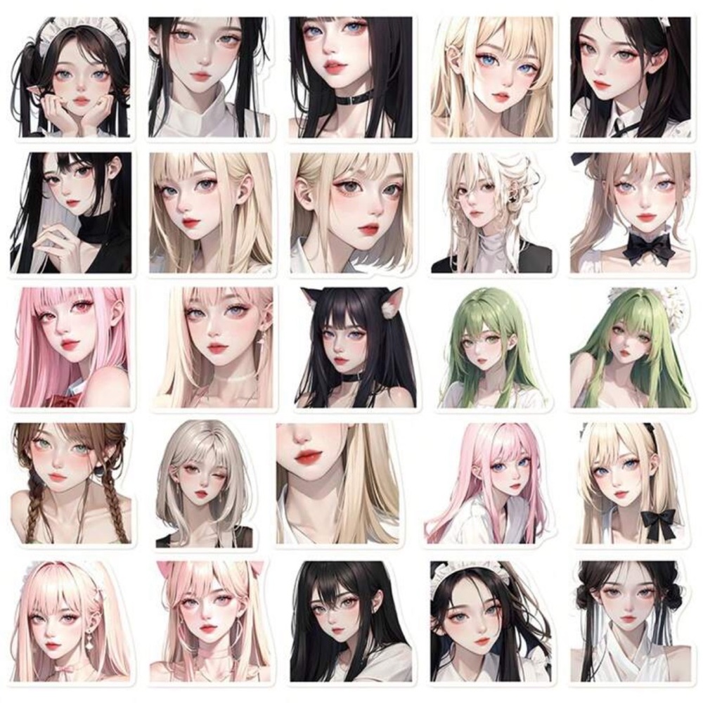 🀄️Manga Beauty Sticker Set🀄️ - Picture 4 of 4